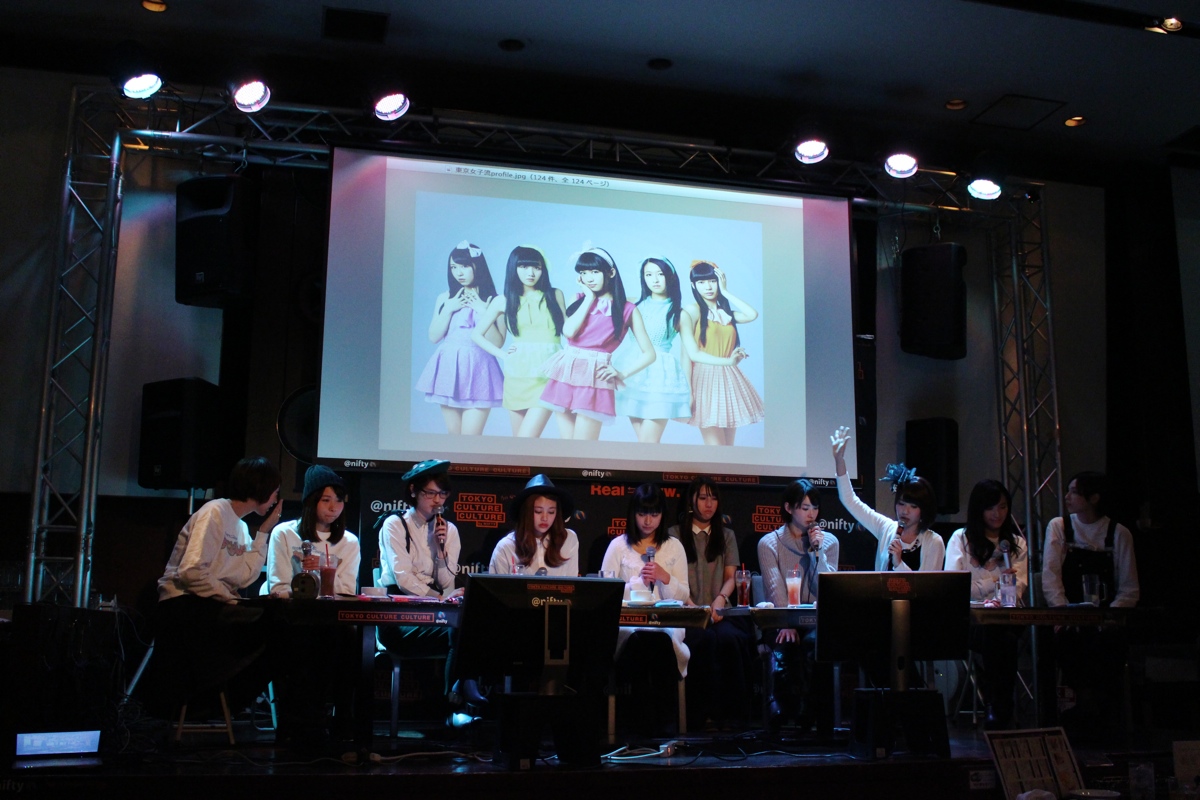 Rena (Vanilla Beans) comparing the members of TOKYO GIRLS' STYLE to the characters of Sailor Moon.