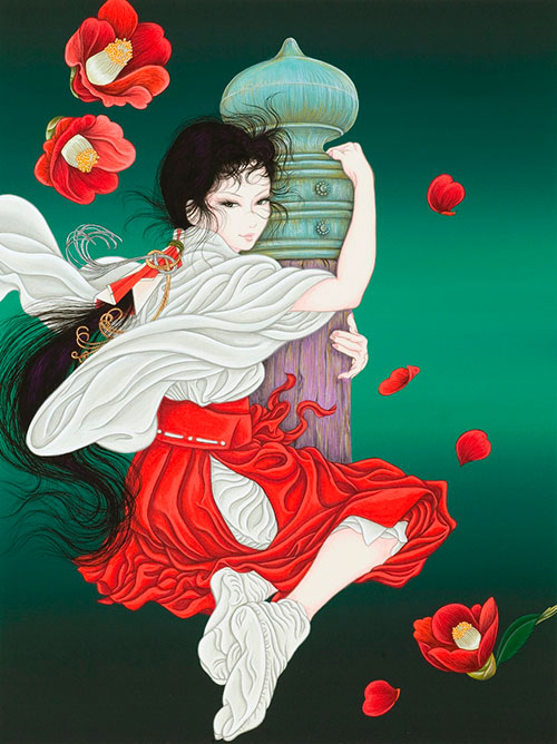 Yuji Moriguchi "Giboshi" (2009) 33.5×25cm