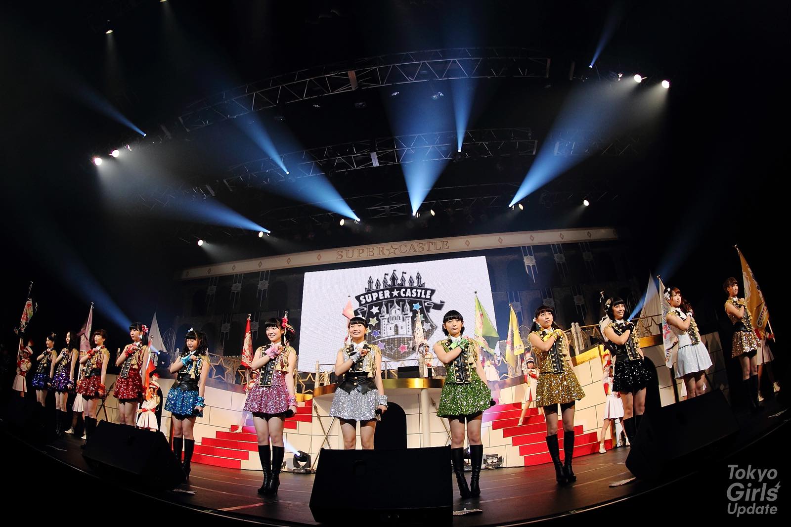SUPER☆GiRLS at Tokyo Dome City Hall on January  10, 2015