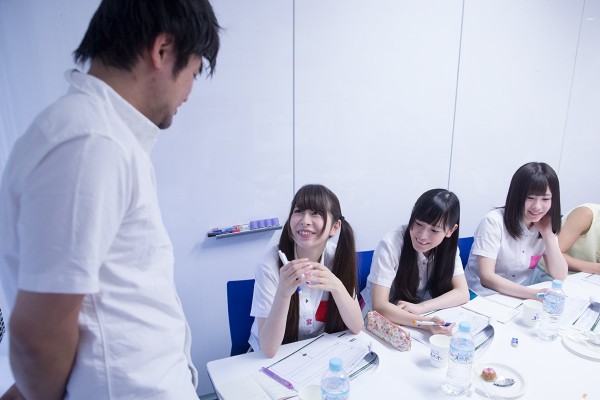Maika Hamano (left), Miyu Sorai (center), and Nonoka Ishikawa (right) from PIP