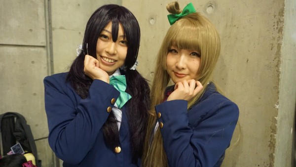 From the left hand side; Nozomi Tojo and Kotori Minami
