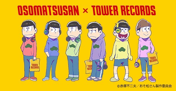 Osomatsu-san×Tower Records