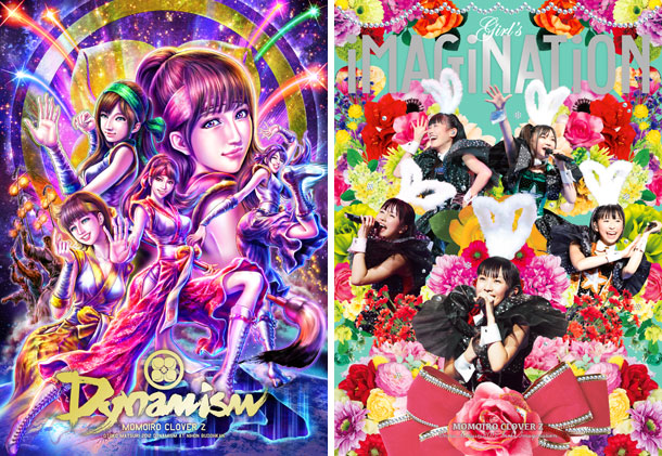 MomoiroCloverZ unveiled the jacket cover for their upcoming live DVD/Blu-ray!