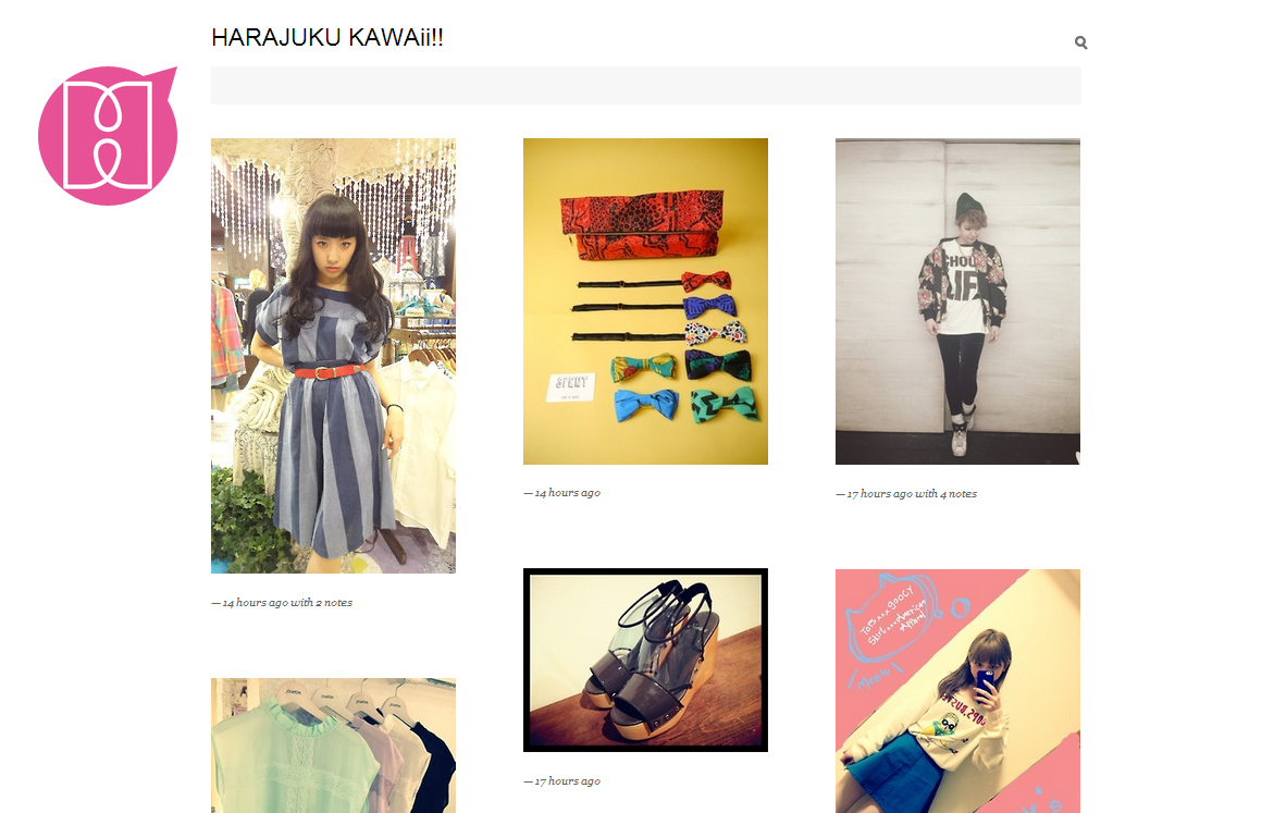 HARAJUKU KAWAii STYLE opened the official Tumbler page!