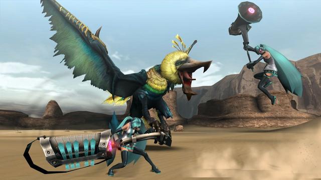 Hatsune Miku collaborates with “Monster Hunter Frontier G!”