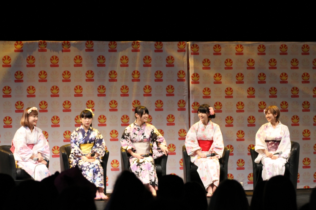ºC-ute appered with YUKATA look in Public Conference at Japan Expo!