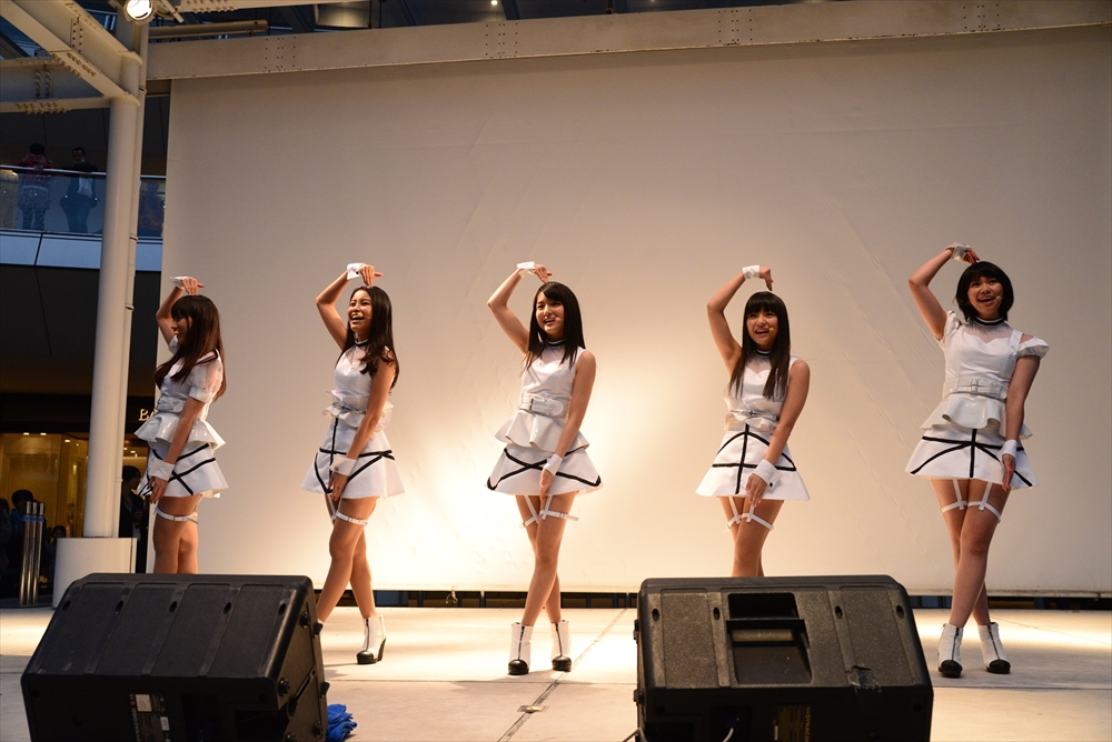 9nine performed new song “Re:” in front of the 4,000 fans in Lazona Kawasaki!