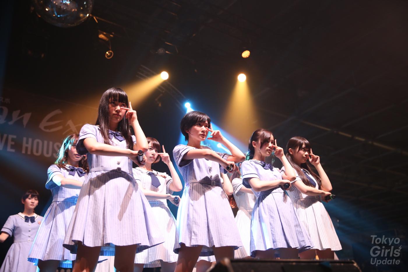 The very first overseas stage of Nogizaka46 at Japan Expo!