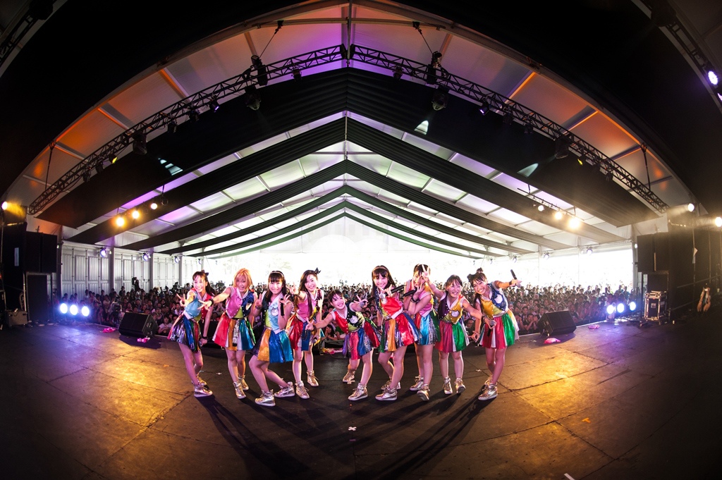 Cheeky Parade Leads Another Successful Idol Invasion at ROCK IN JAPAN 2014!