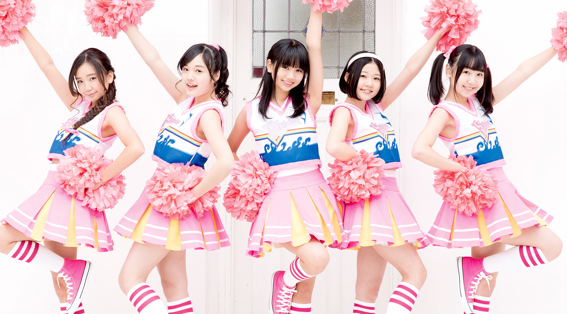 TsuriBit Become Cheerleaders in the MV for “Makenai Guts~ Itsuka Sekai wo Tsuri Agemasu~”