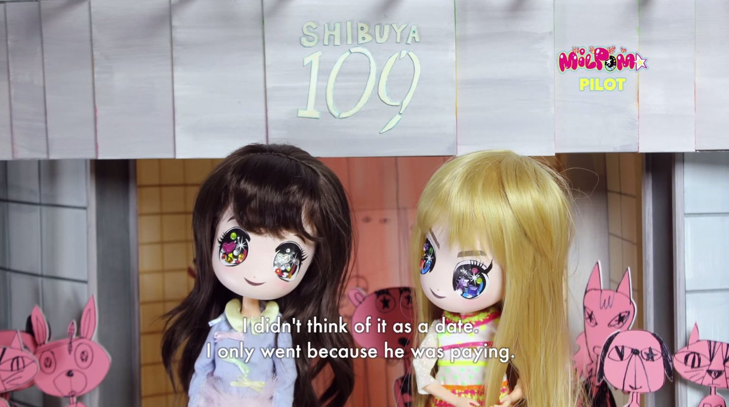 “Creepy-Cute”  Doll Animation “MILPOM★” Portrays the Realistic Tokyo Girls’ Life