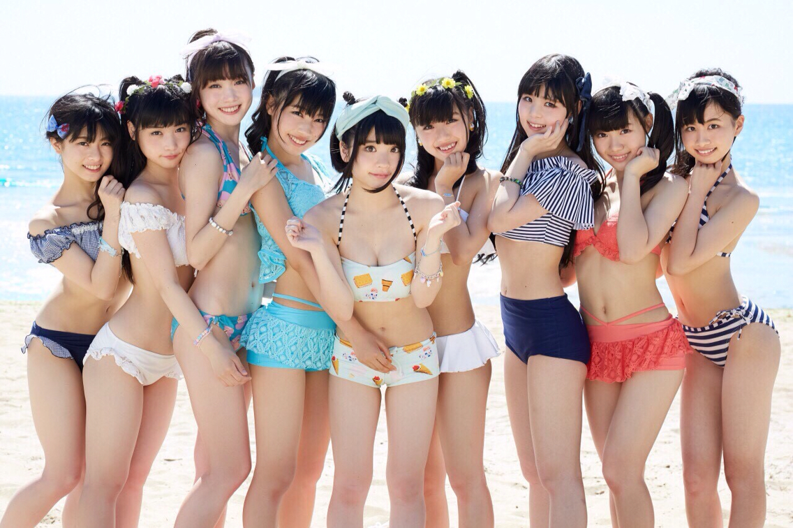 Niji no Conquistador Went to the Beach and Will be at Tokyo Idol Festival 2015!