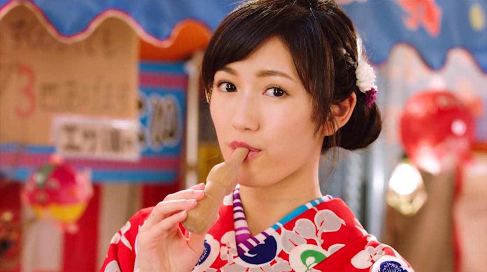 Pa-Pi-Pu-Pe-Po! AKB48 Introduce a Word Game in the New Commercial for Papico!