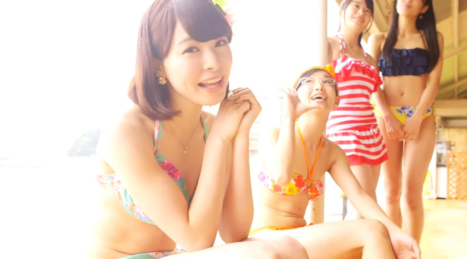 Manekineko from OS☆U Reveal Beachside MV  for “Junshin Caribbean”!