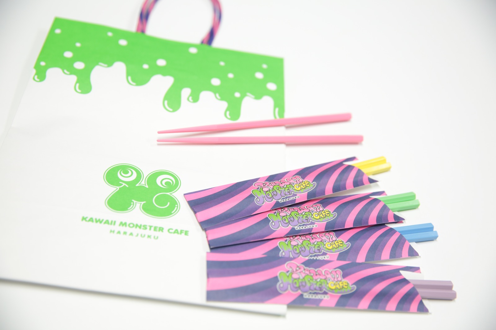 TGU Give Away : 5 Pairs of KAWAII MONSTER CAFE’s Colorful Chopsticks to 3 Readers!