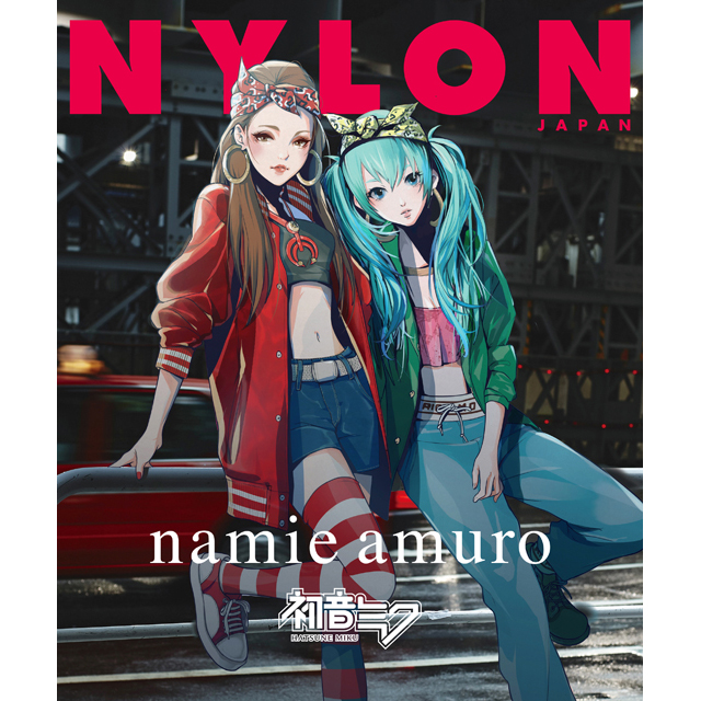 Japanese Forefront Collaboration!! Namie Amuro with Hatsune Miku Make the Cover of “NYLON”!!