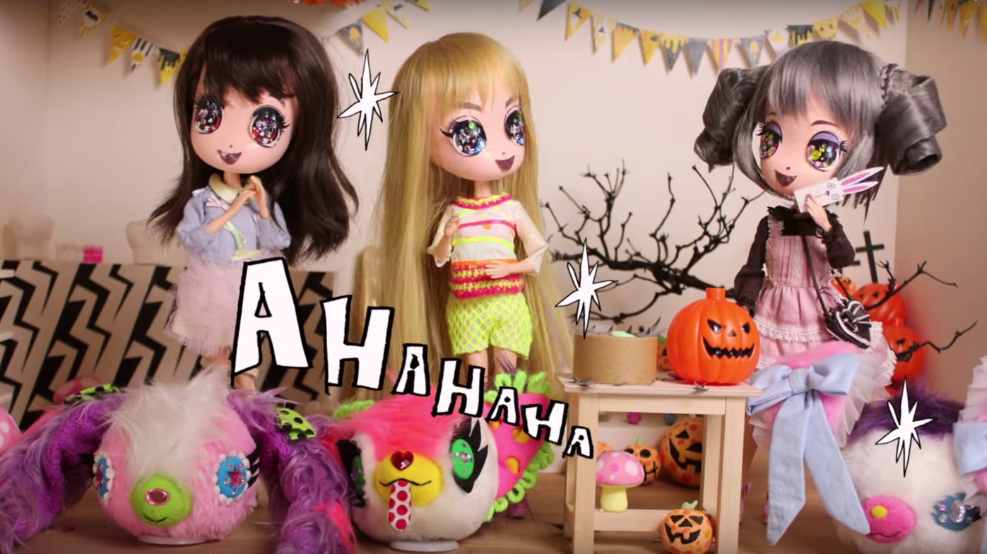 Strangely Cute Doll Animation Series, MILPOM★ Started It’s First Episode about “Halloween Party”