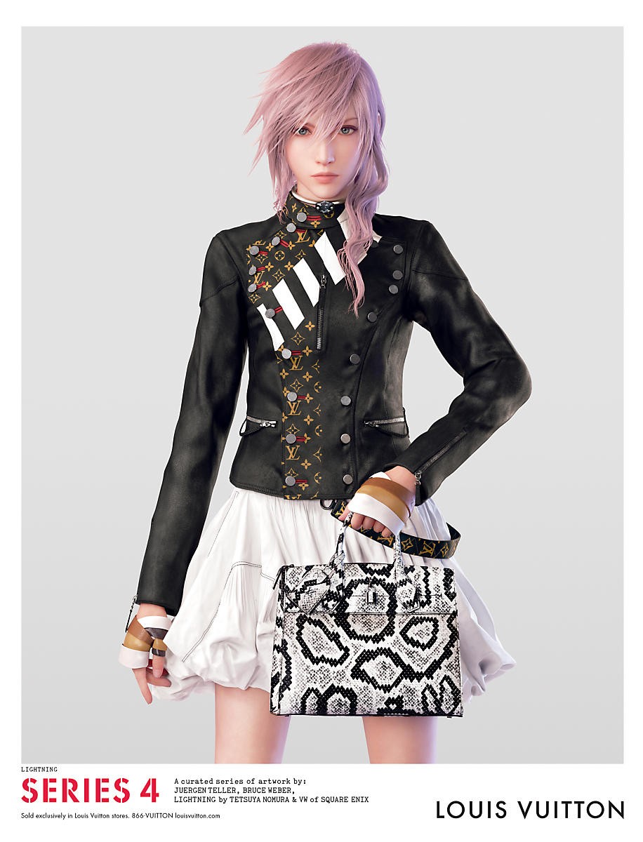 Article] Lightning Strikes! Final Fantasy XIII Character is New Model for Louis  Vuitton!, Japanese kawaii idol music culture news