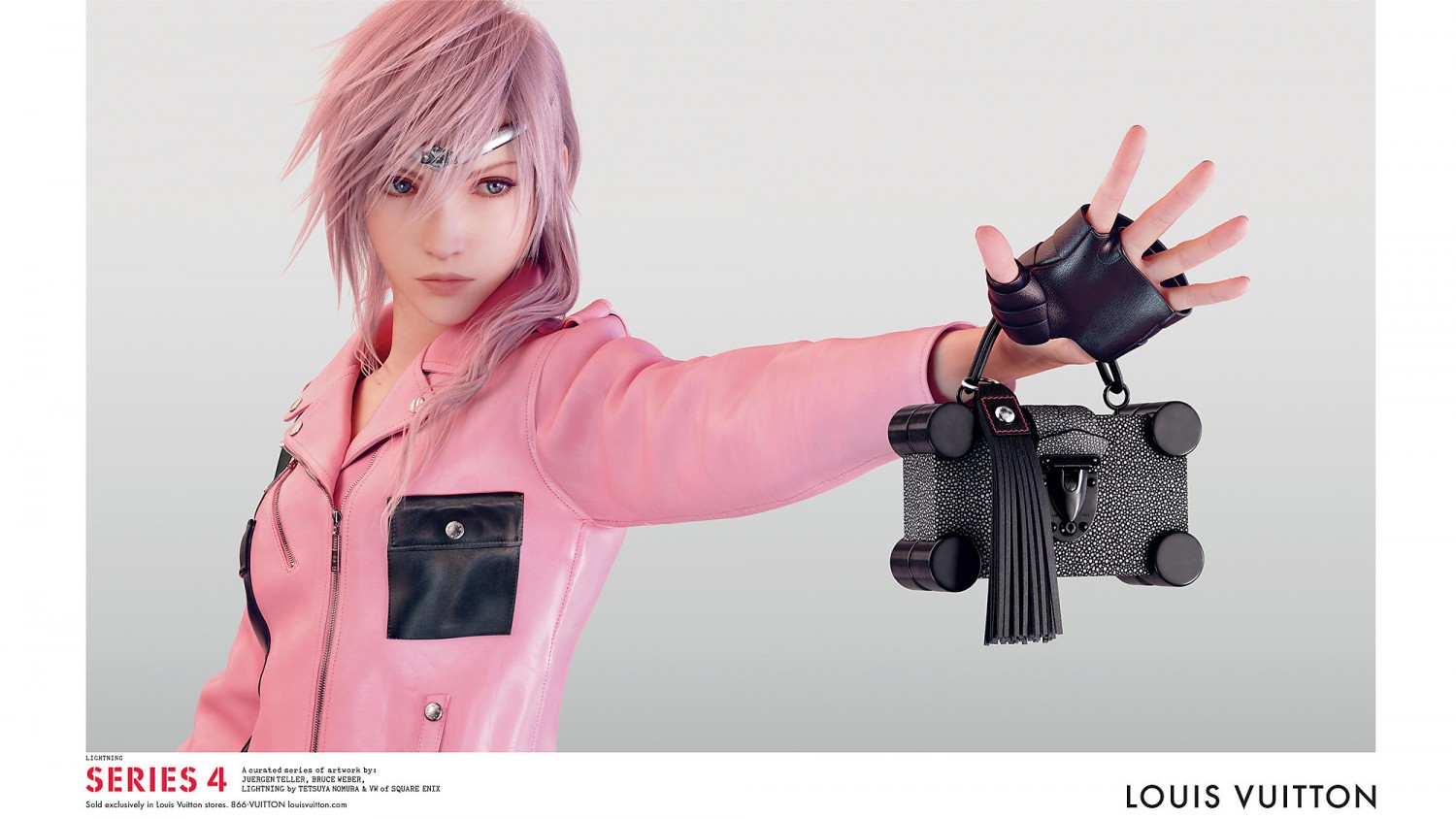 Lightning Strikes! Final Fantasy XIII Character is New Model for Louis Vuitton!