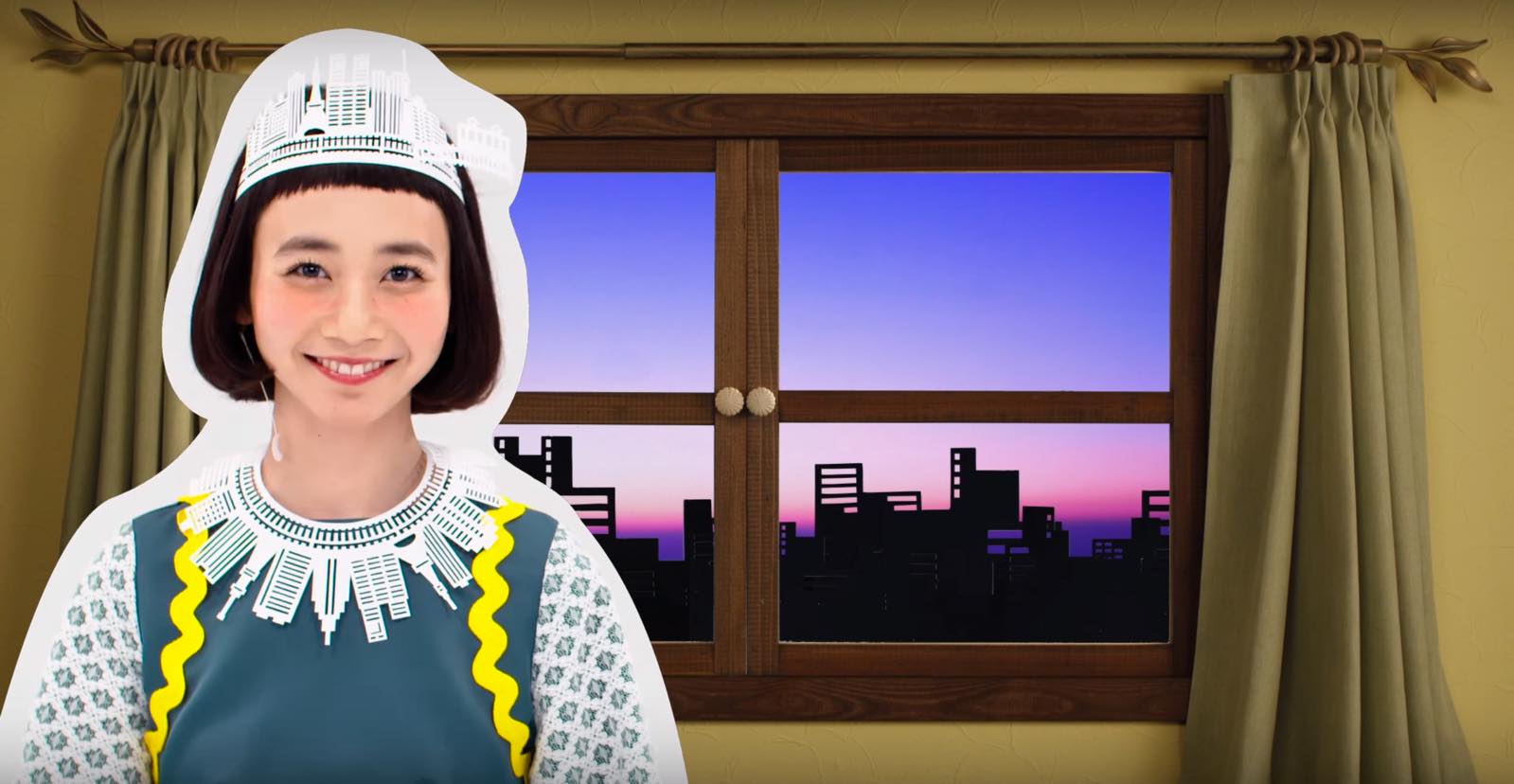 Natsume Mito is a Paper Doll in the Paper World MV for “I’ll do my best”!