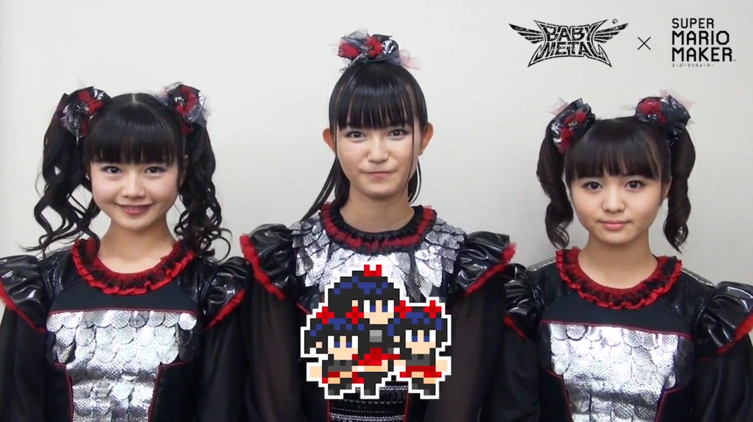 BABYMETAL x Super Mario Maker Collaboration! Unlock Their Special Character!