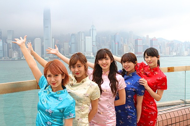 Stepping Inside a New Country! ℃-ute Meets Team ℃-ute at Hong Kong!