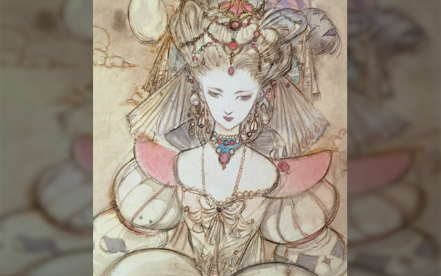 Final Fantasy Illustrator Yoshitaka Amano Works Magic on Cinderella and Other Fairy Tale Characters!