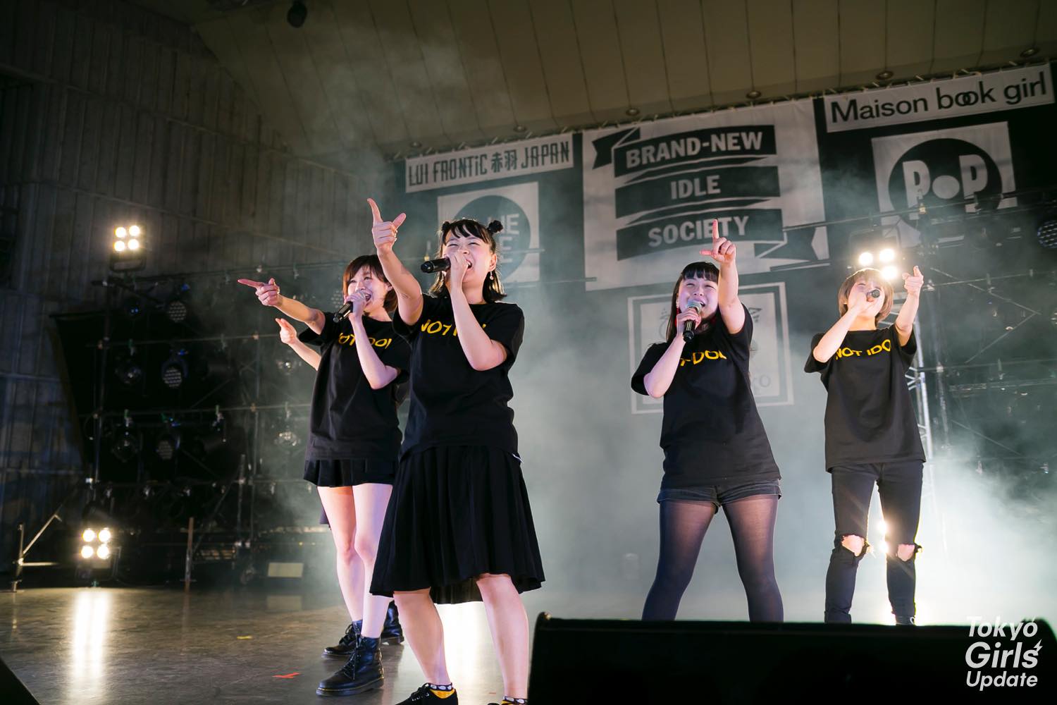 IDLE is DEAD!? Former BiS Members Strike a “nerve” at Hibiya Yaon for ANARCHY TOUR Finale!