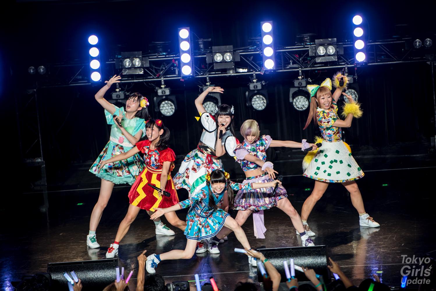 Dempagumi.inc Show Overwhelming Dignity and Respect at Tokyo Idol Festival 2016!