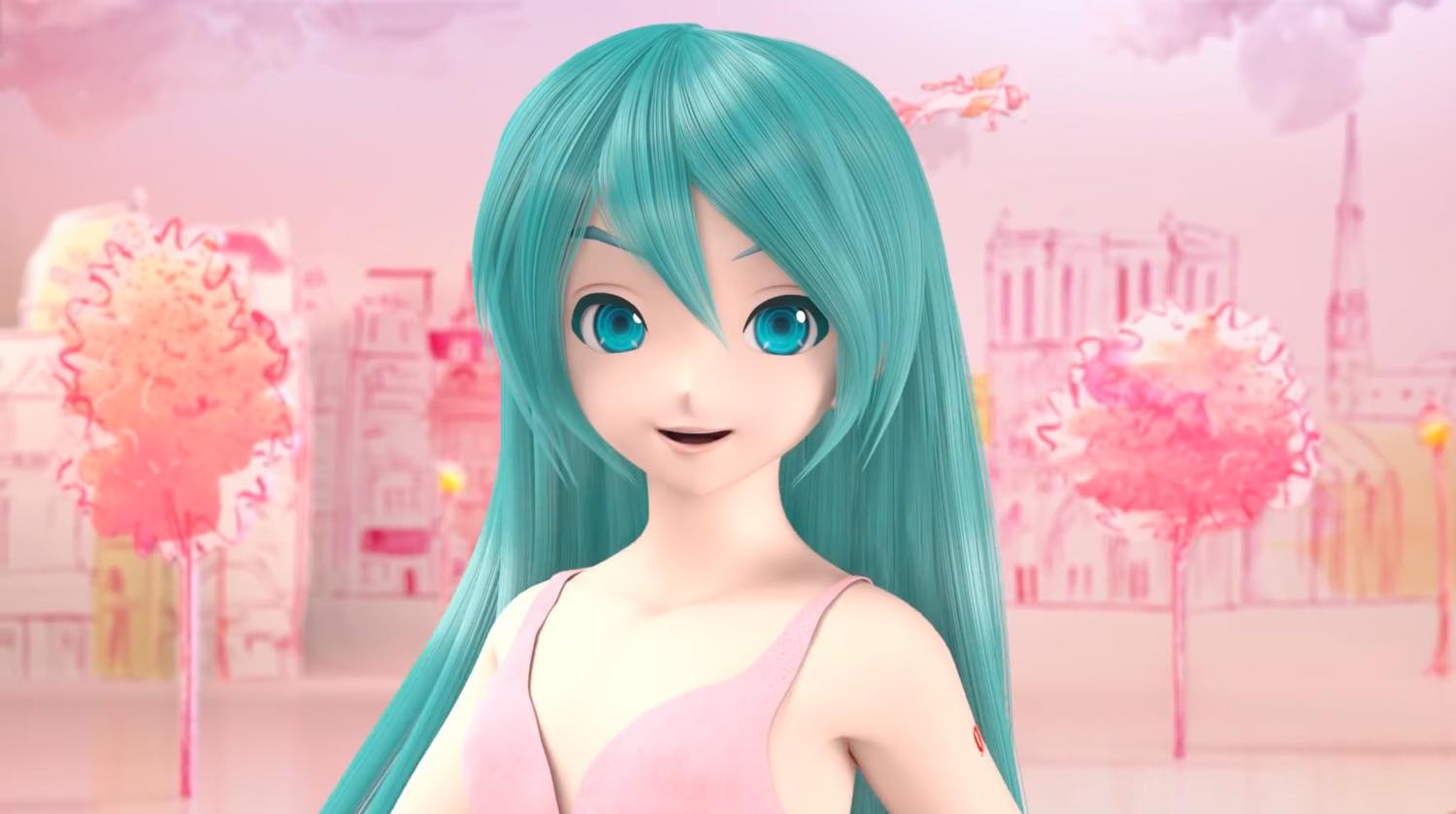 No More Twintails? Hatsune Miku Shows New Mature Look in Shampoo Commercial!