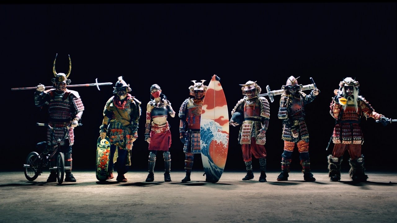 7 Samurai Stir Up Excitement With Extreme Cup Noodle Commercial!