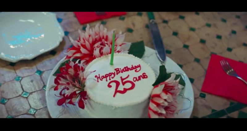 The image is a screenshot of the official video "25 years old is not a "girl" anymore" 
