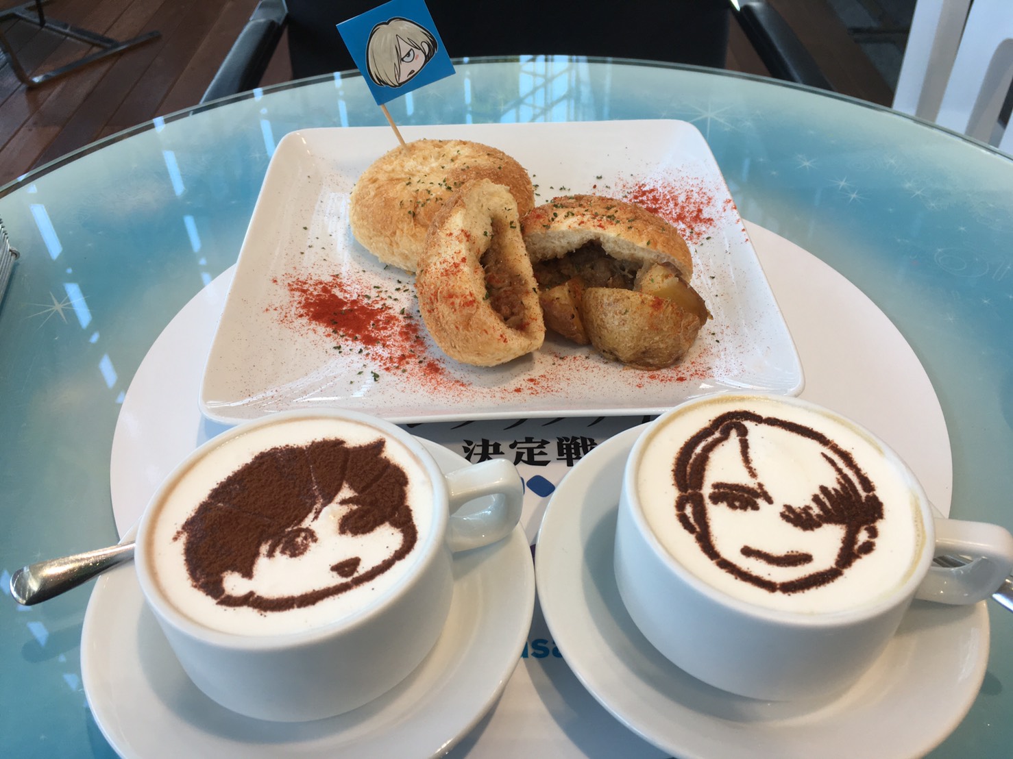 Review : Eat Like Yūri Katsuki at The Yuri!!! on Ice Collaboration Cafe in Tokyo
