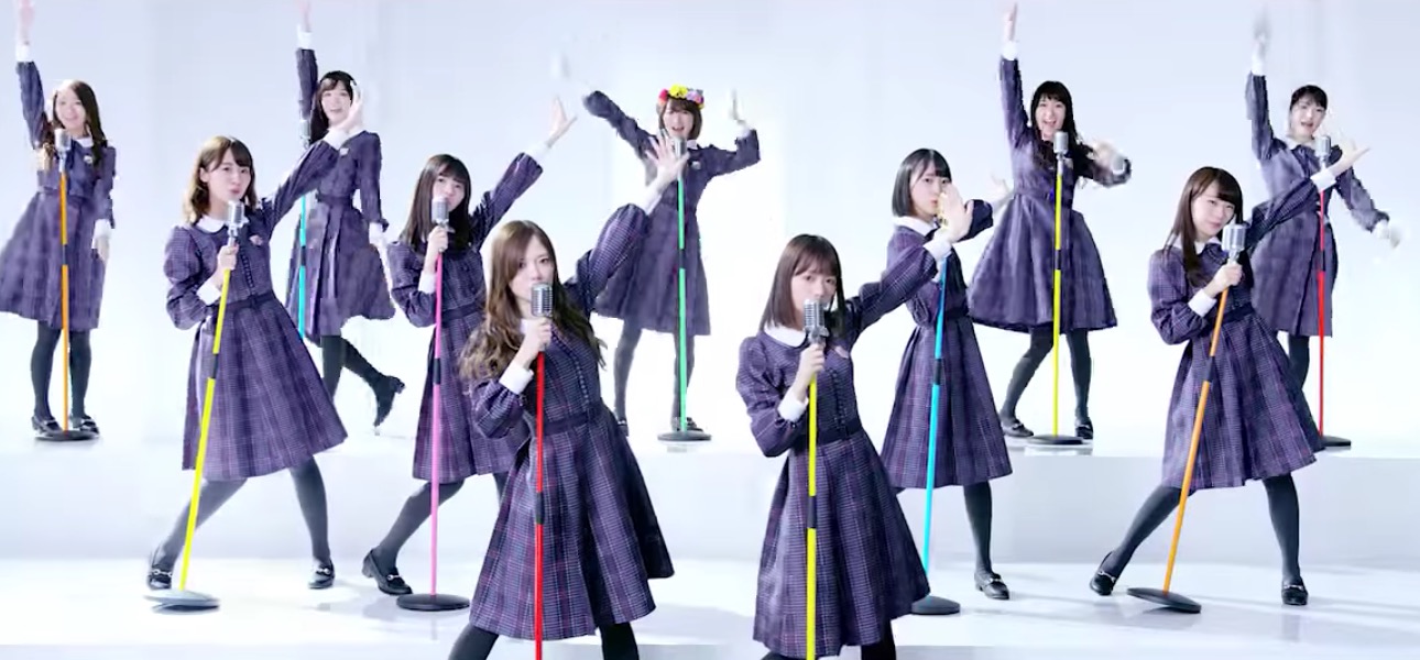 Nogizaka46 Sings AKB48’s “Heavy Rotation” for a Suit Brand’s Promotion Video!