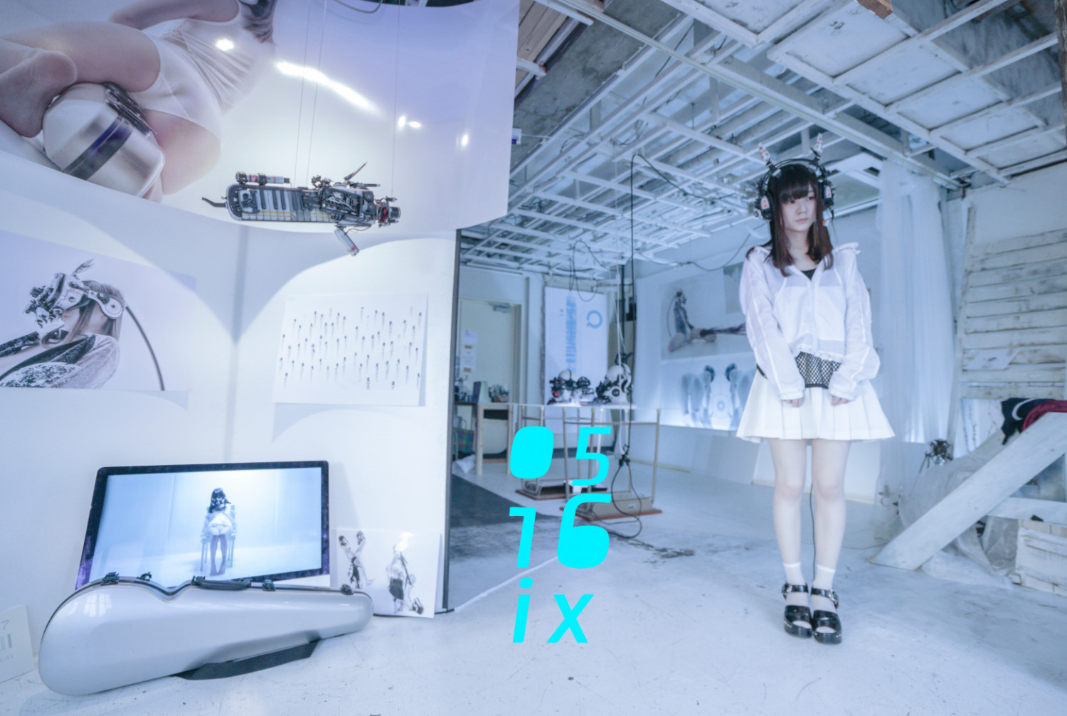 Artificial Life and Death at Science Fiction Exhibition “install…exhibition [0516ix]”