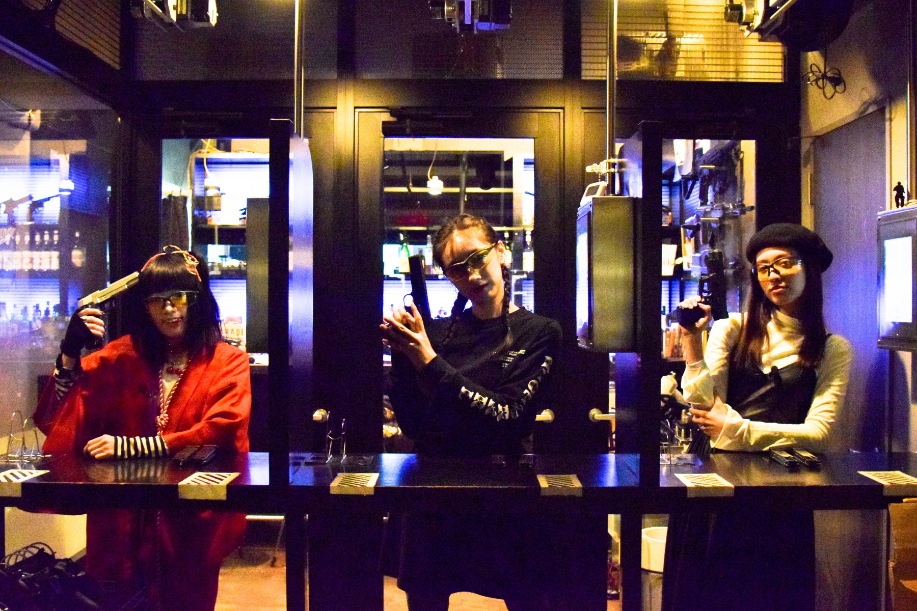 Want to Get a Taste of Being Part of Tokyo’s Mafia?! Shooting Bar EA Offers Both Drinks and Shooting Fun!