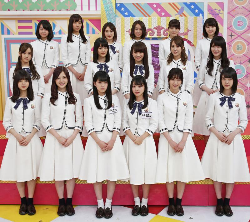 The new senbatsu members of Nogizaka46