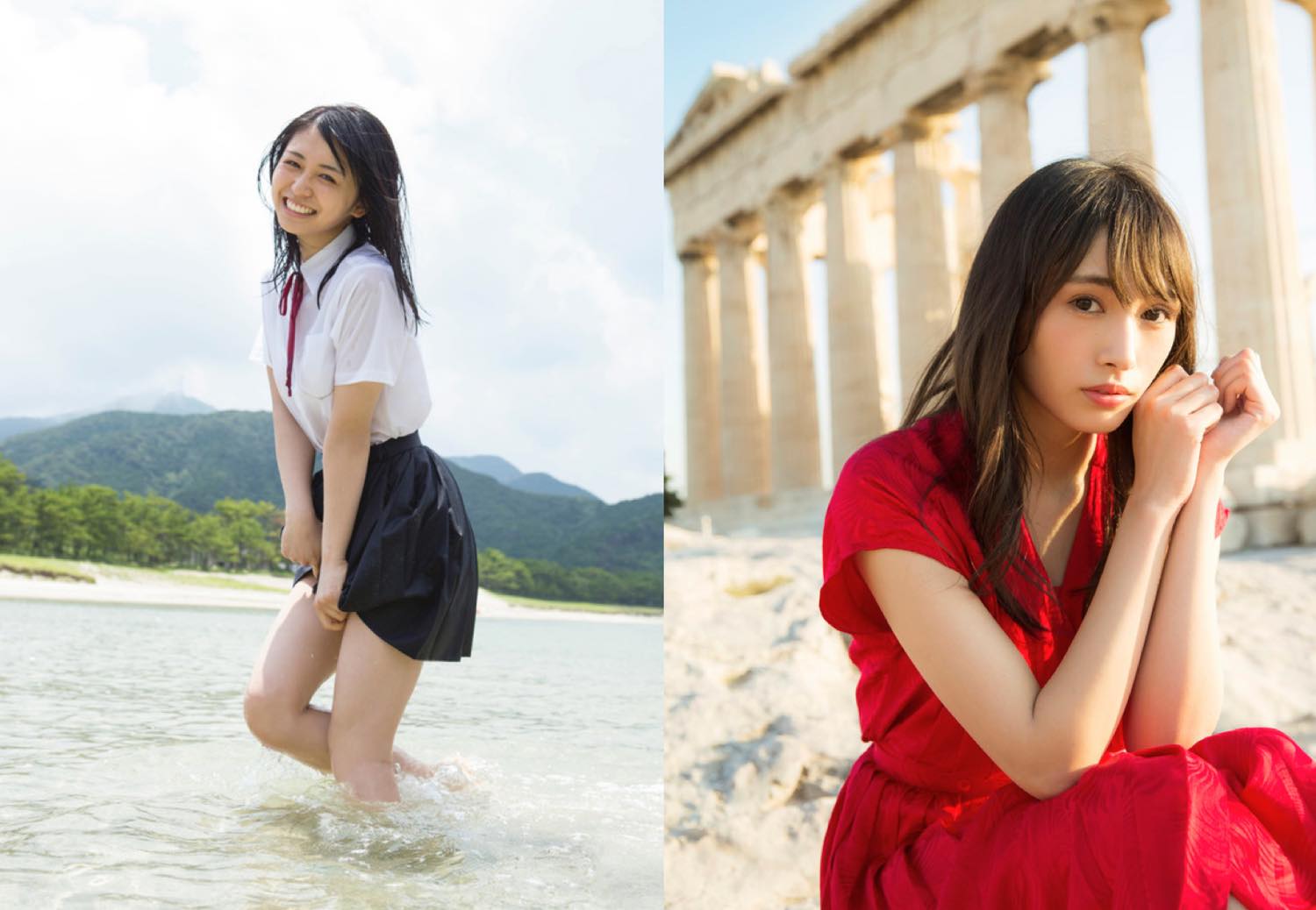 Rika Watanabe and Neru Nagahama (Keyakizaka46) to Release 1st Solo Photobooks!