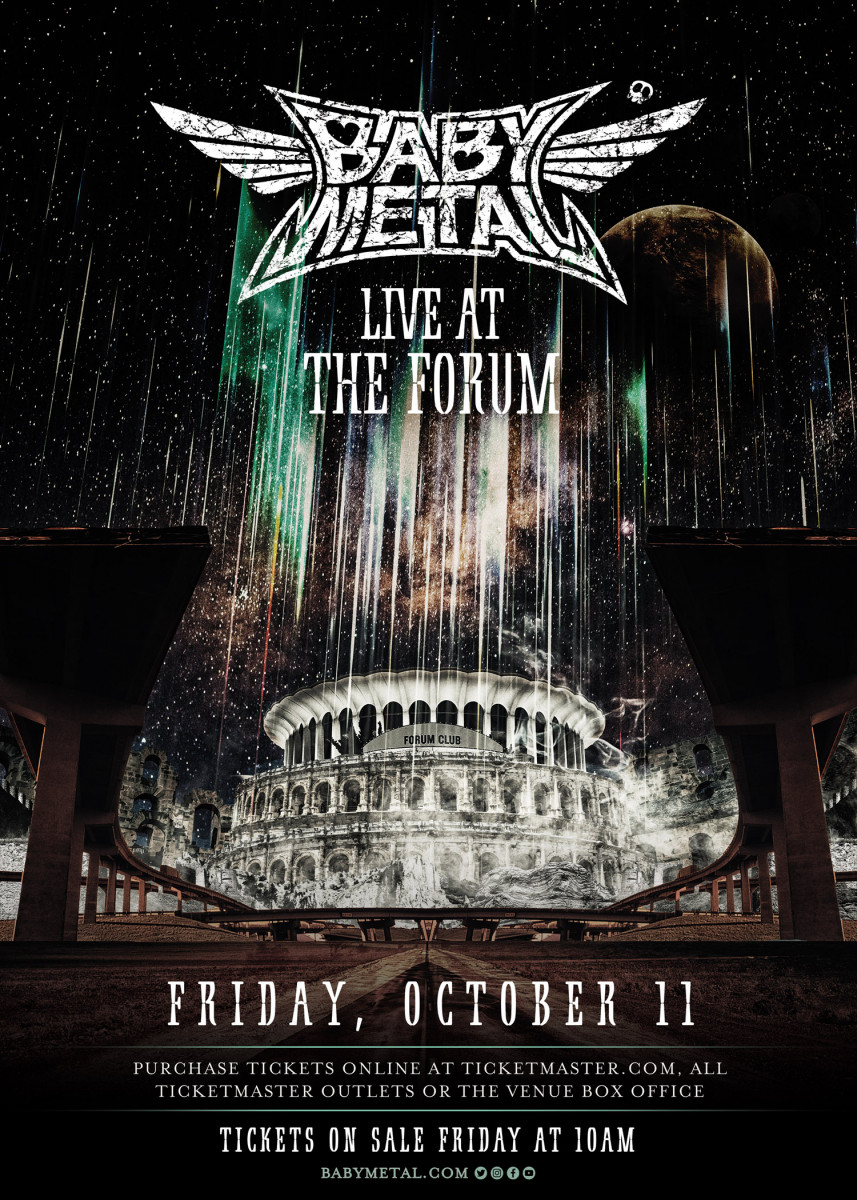BABYMETAL Announced the First Arena Show in USA, and Will Release Their New Digital Single “Elevator Girl”