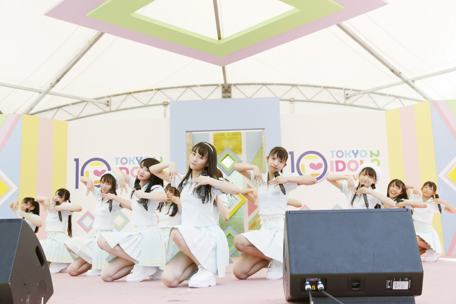The First Performance Of The New Idol Group “≠ME” Produced By Rino Sashihara At TIF2019